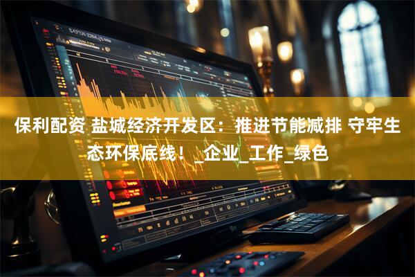保利配资 盐城经济开发区：推进节能减排 守牢生态环保底线！_企业_工作_绿色